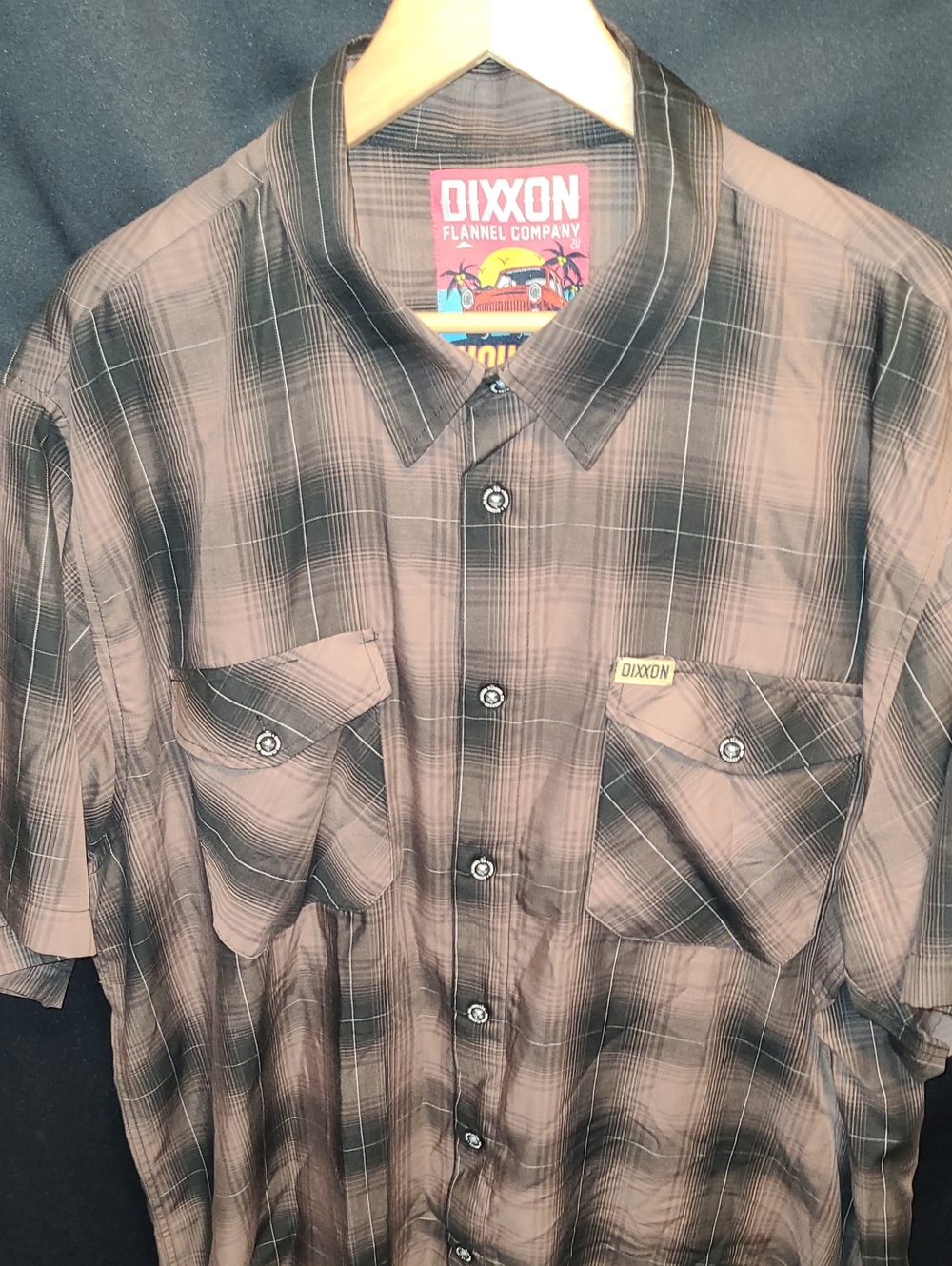 Dixxon Flannel Company Havana shirt featuring a proprietary bamboo blend - Picture 2 of 11